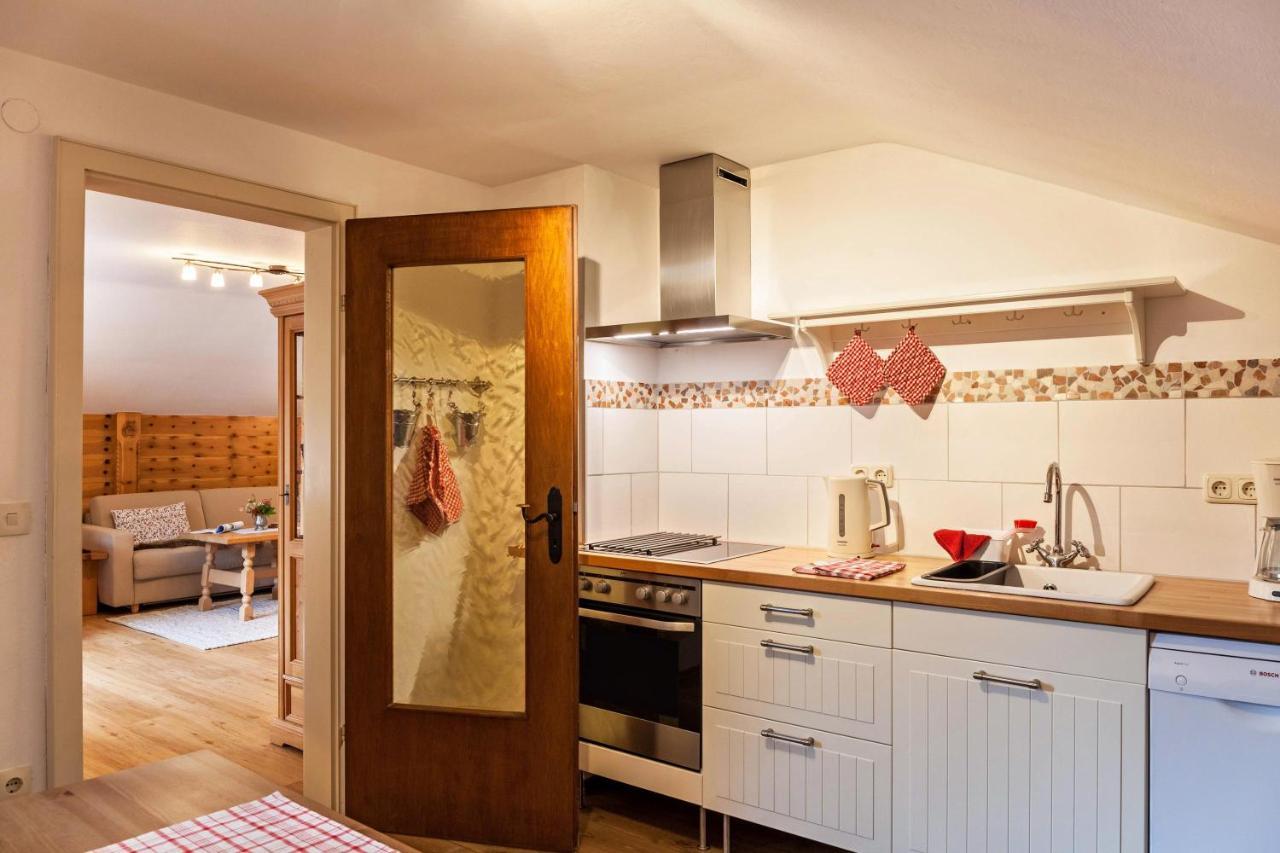 Ferienwohnung Wank การ์มิช-พาร์เทนเคียร์เชน ภายนอก รูปภาพ